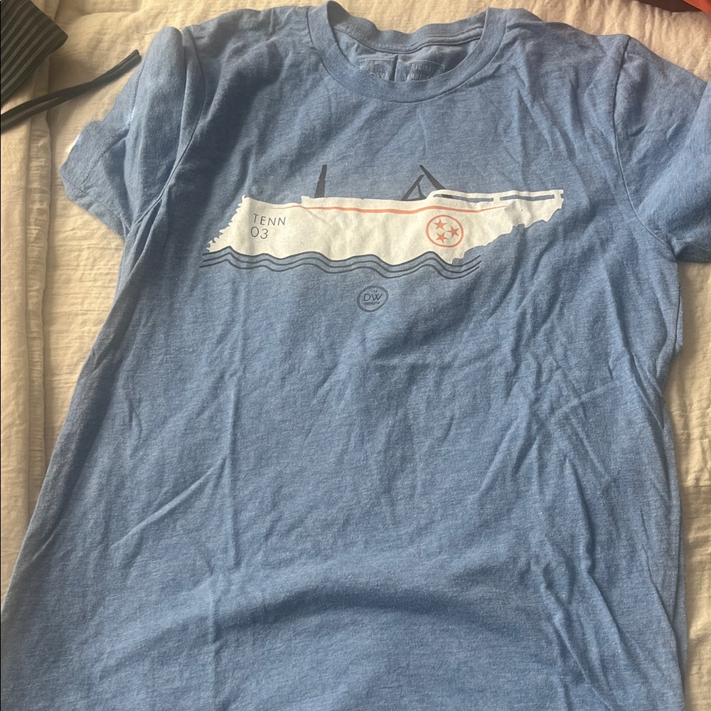 Blue Graphic T-Shirt